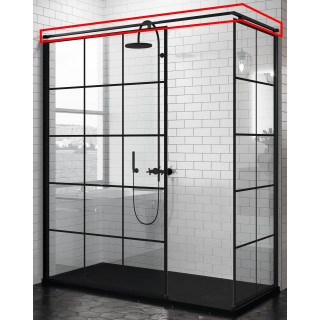 Drążek Novellini z możliwością przycięcia do ścianek Kuadra H- sanitbuy.pl