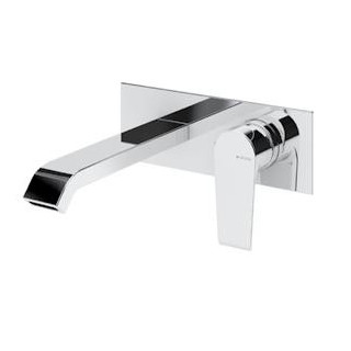 Bateria umywalkowa stojąca Bruma Nautic wysoka, satyna- sanitbuy.pl