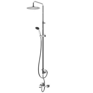 Zestaw prysznicowy Bruma Nautic, deszczownica 23 cm chrom- sanitbuy.pl
