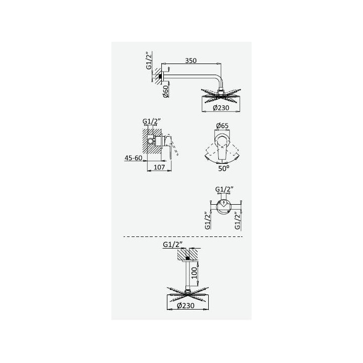 Przełącznik Bruma Nautic, 3-odbiorniki night sky- sanitbuy.pl