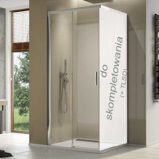 Drzwi Sanswiss TOP-LINE S 90 cm lewe Wejście narożne z drzwiami rozsuwanymi- sanitbuy.pl