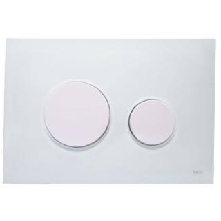 Przycisk TECE loop szkło białe, Przyciski białe - sanitbuy.pl