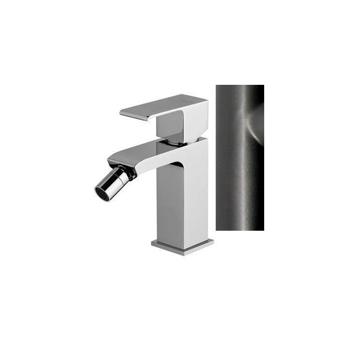 Bateria bidetowa Bruma Linea, satyna- sanitbuy.pl