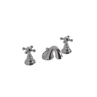 Bateria Kerasan Retro umywalkowa trzyotworowa chrom- sanitbuy.pl