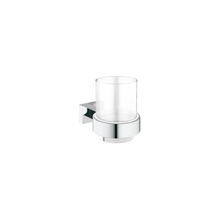 Szklanka Grohe Essentials Cube z uchwytem- sanitbuy.pl
