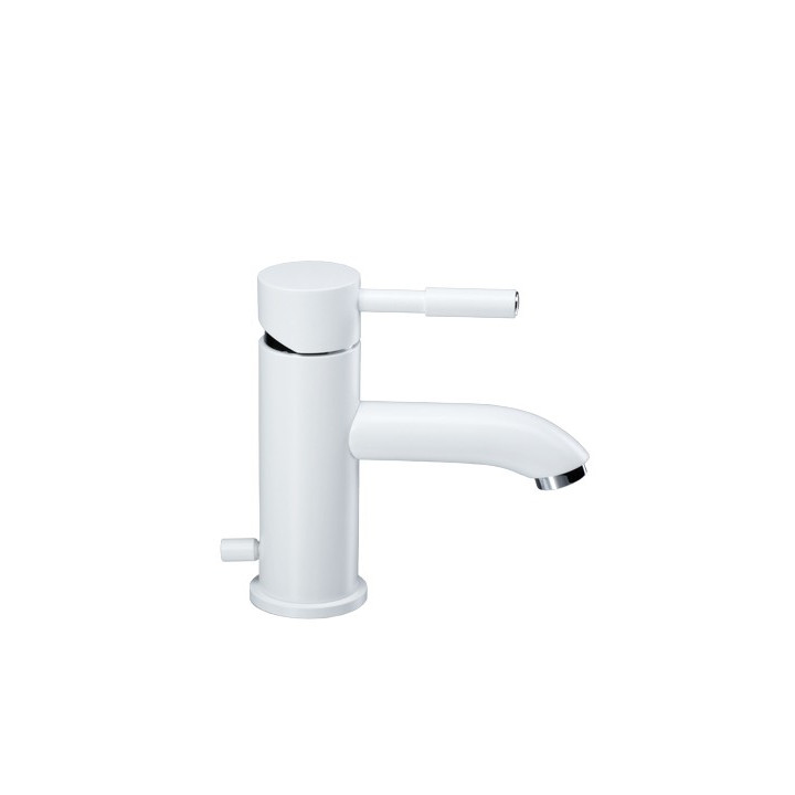 Bateria umywalkowa Valvex Vegane Nero jednouchwytowa z korkiem, czarna - sanitbuy.pl