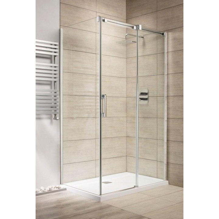Drzwi prysznicowe 140 lewe Radaway Espera KDJ szkło przejrzyste, profil chrom- sanitbuy.pl
