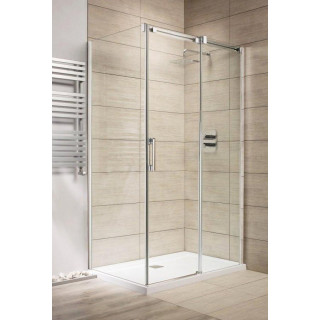 Drzwi prysznicowe 140 lewe Radaway Espera KDJ szkło przejrzyste, profil chrom- sanitbuy.pl