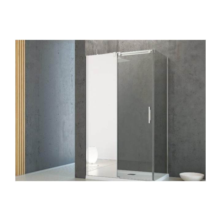 Drzwi prysznicowe 100 lewe Radaway Espera KDJ Mirror szkło przejrzyste, profil chrom- sanitbuy.pl
