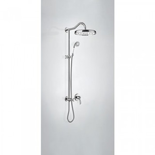 Zestaw natryskowy retro Tres Monoclasic chrom- sanitbuy.pl