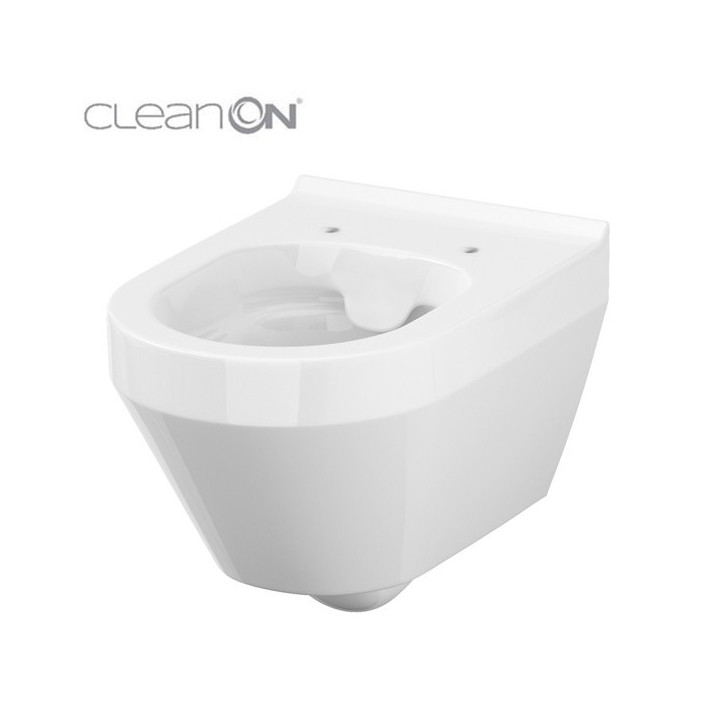 Miska zawieszana Cersanit Crea Cleanon owalna, biała- sanitbuy.pl