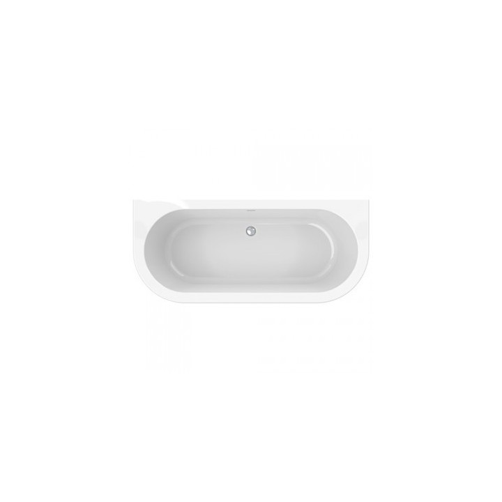 Wanna wolnostojąca Roca Eternity Wall 165x75,5 cm biała- sanitbuy.pl