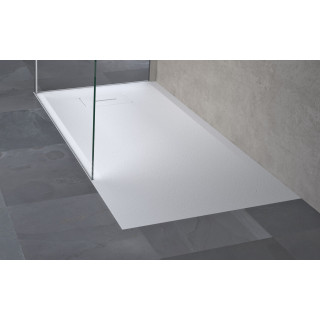Brodzik prostokątny Novellini Novosolid 180x90x3,5cm, biały mat - sanitbuy.pl