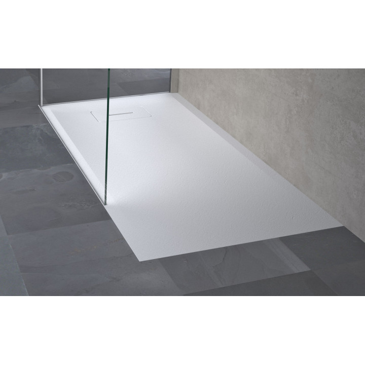 Brodzik prostokątny Novellini Novosolid 180x90x3,5cm, biały mat - sanitbuy.pl