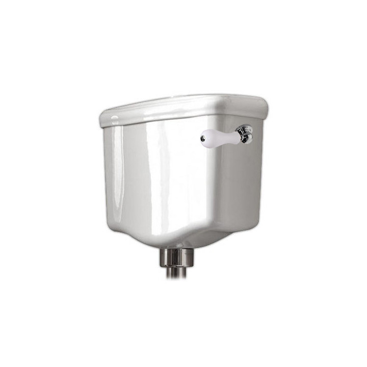 Spłuczka wisząca Kerasan Retro niskozawieszana - czarna- sanitbuy.pl