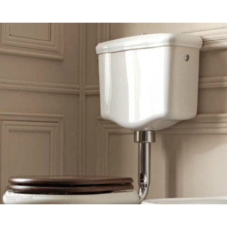 Mechanizm spłukujący Kerasan Retro do dolnopłuku, złoty- sanitbuy.pl