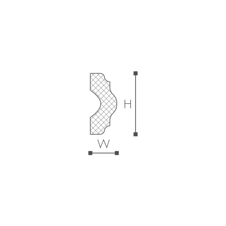 Listwa przyścienna NMC Wallstyl 40x15x2000- sanitbuy.pl