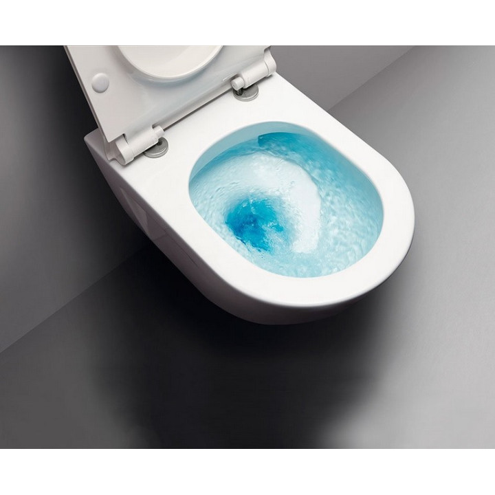 Miska WC GSI Norm podwieszana 50x36cm z systemem SWIRLFLUSH - sanitbuy.pl