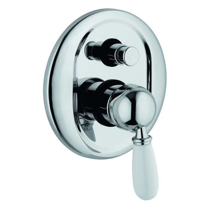 Bateria wannowa Gaboli Luigi Imperial podtynkowa,  2-odbiorniki, chrom- sanitbuy.pl