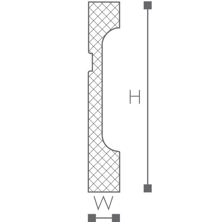 Listwa przypodłogowa NMC Wallstyl 110x18x2000- sanitbuy.pl