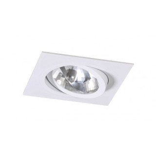 Oprawa wbudowana z ramką BPM Lighting SU Classic kwadrat, aluminium szczotkowane- sanitbuy.pl