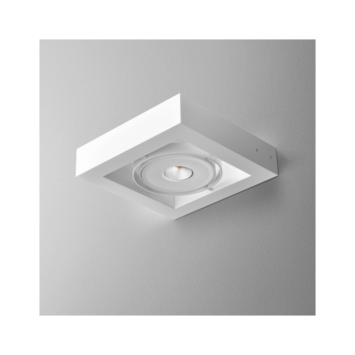 Kinkiet AQForm Cadra 111x1 QRLED, biały mat- sanitbuy.pl