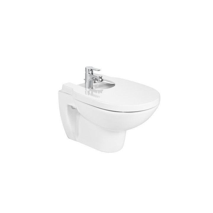 Bidet Roca Debba Round wiszący 54x35,5cm, biały- sanitbuy.pl