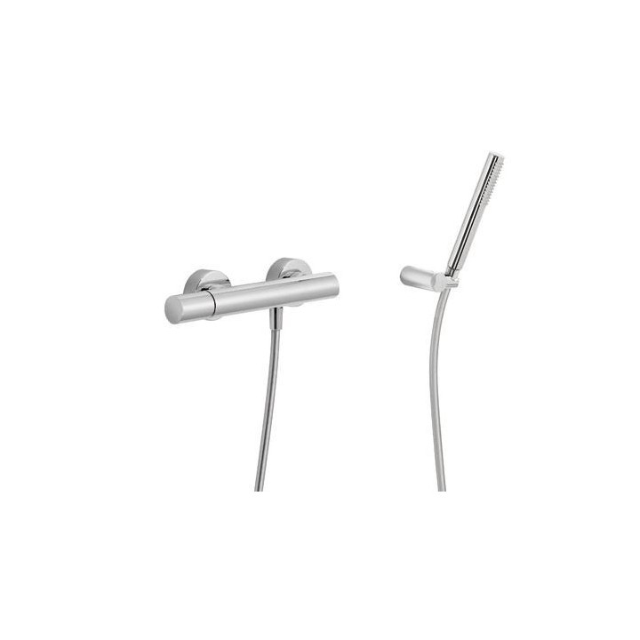 Bateria prysznicowa Tres Study Exclusive z zestawem punktowym, chrom- sanitbuy.pl