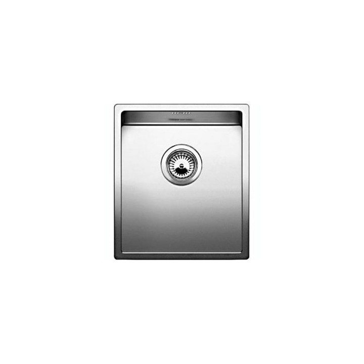 Zlewozmywak stalowy jednokomorowy Blanco Claron 180-U 22x44 cm podwieszany, bez korka automatycznego, stalowy - sanitbuy.pl