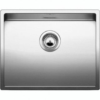 Zlewozmywak stalowy jednokomorowy Blanco Claron 400-U 44x44 cm podwieszany bez korka automatycznego, stalowy - sanitbuy.pl