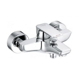 Bateria wannowo-prysznicowa ścienna Kludi Pure&Style chrom - sanitbuy.pl