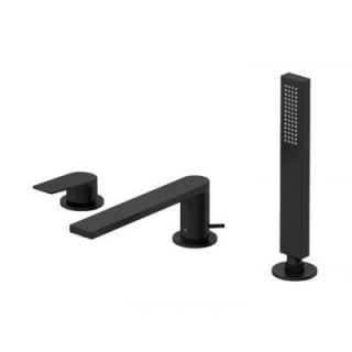 Bateria bidetowa Tres Project Tres czarna - sanitbuy.pl