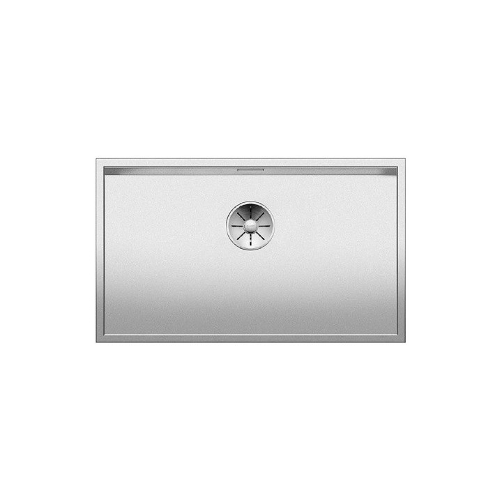 Zlewozmywak stalowy jednokomorowy Blanco Zerox 500-U 54x44 cm podwieszany bez korka automatycznego, stalowy - sanitbuy.pl