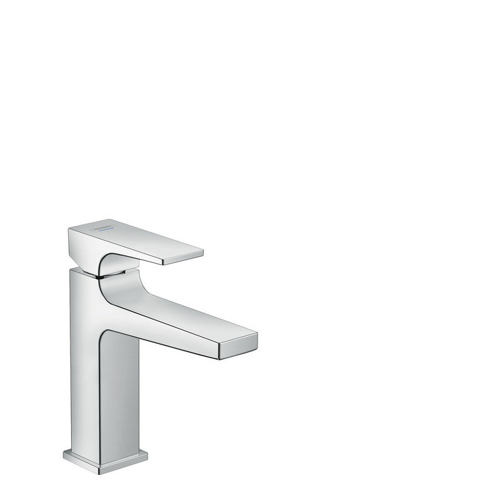 Bateria umywalkowa Hansgrohe Metropol bez mieszacza 100 do zimnej wody, uchwyt jednoramienny, chrom- sanitbuy.pl