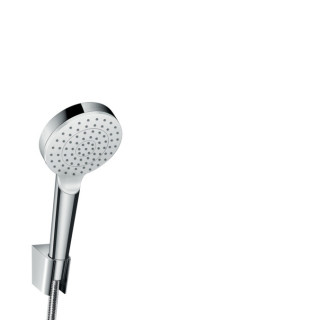 Zestaw prysznicowy Hnasgrohe Crometta 1jet/Porter 1,25 biały/chrom- sanitbuy.pl