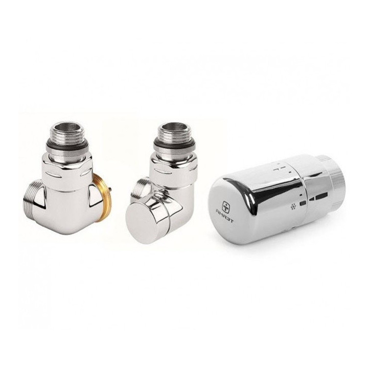 Zawór trójosiowy termostatyczny GZ 1/2'', chrom- sanitbuy.pl