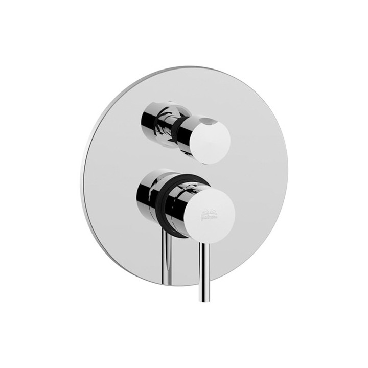 Bateria natryskowa podtynkowa Paffoni Light 2-odbiornik, czarny nikiel mat- sanitbuy.pl