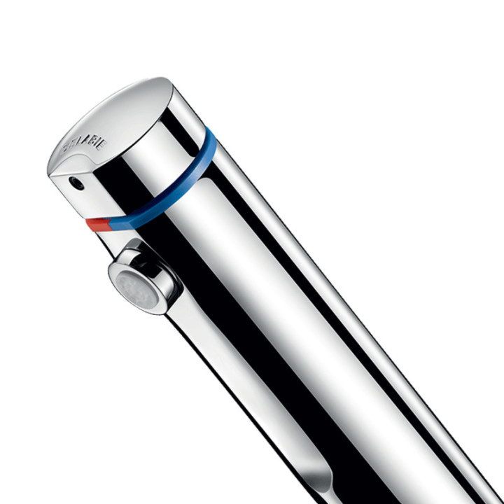 Bateria czasowa Delabie TEMPOMIX 3, delikatne uruchamianie, chrom- sanitbuy.pl