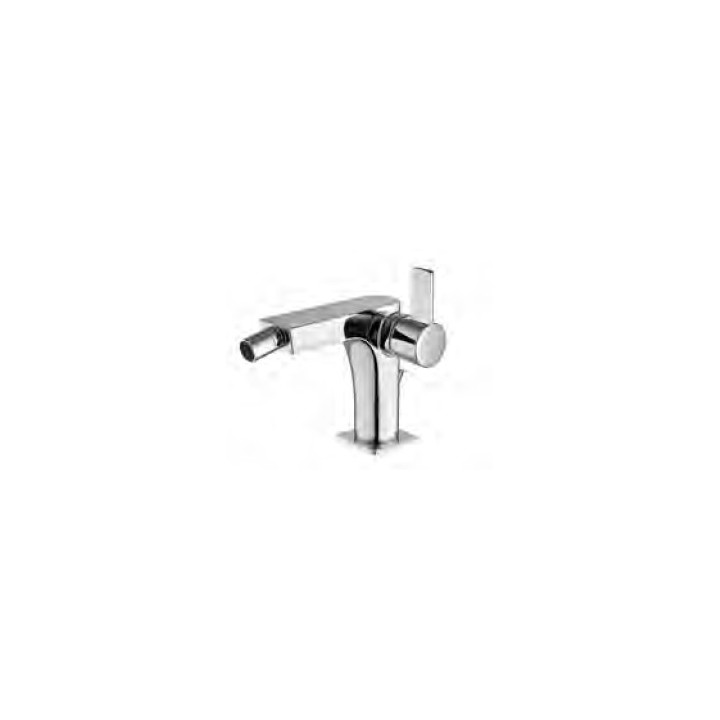 Bateria bidetowa Paffoni Rock stojąca bez korka, chrom- sanitbuy.pl