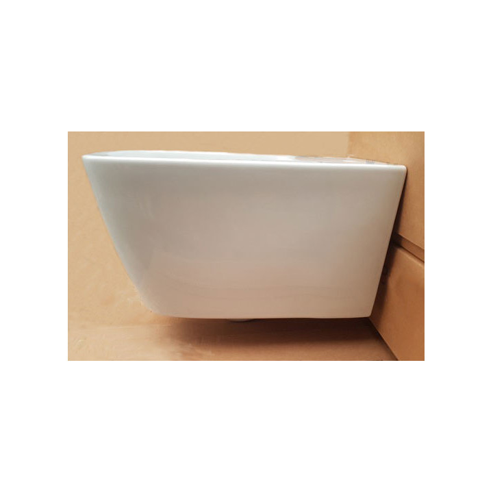 Miska Artceram A16 wisząca, 36x52 cm+deska wolnoopadająca, biała odpływ poziomy- sanitbuy.pl