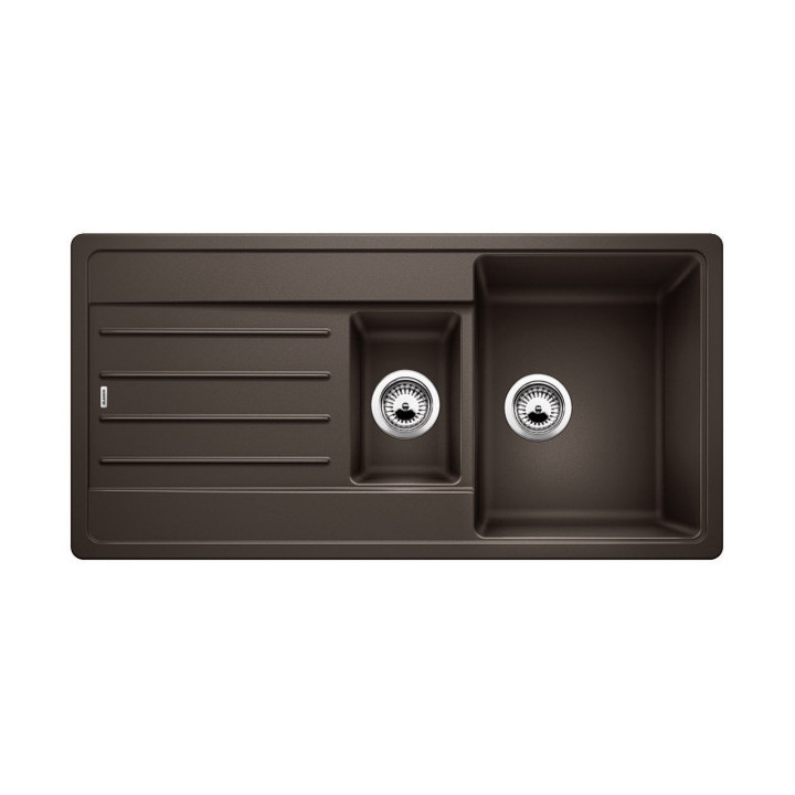 Zlewozmywak Blanco Legra 6S Siligranit 100x50cm wpuszczany w blat, z ociekaczem, szampan- sanitbuy.pl