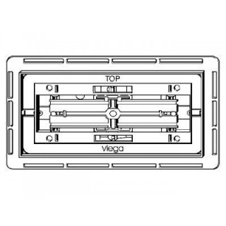 Płytka montażowa Viega pod przycisk grubość 4-4,5mm podstawa pod kamień,- sanitbuy.pl