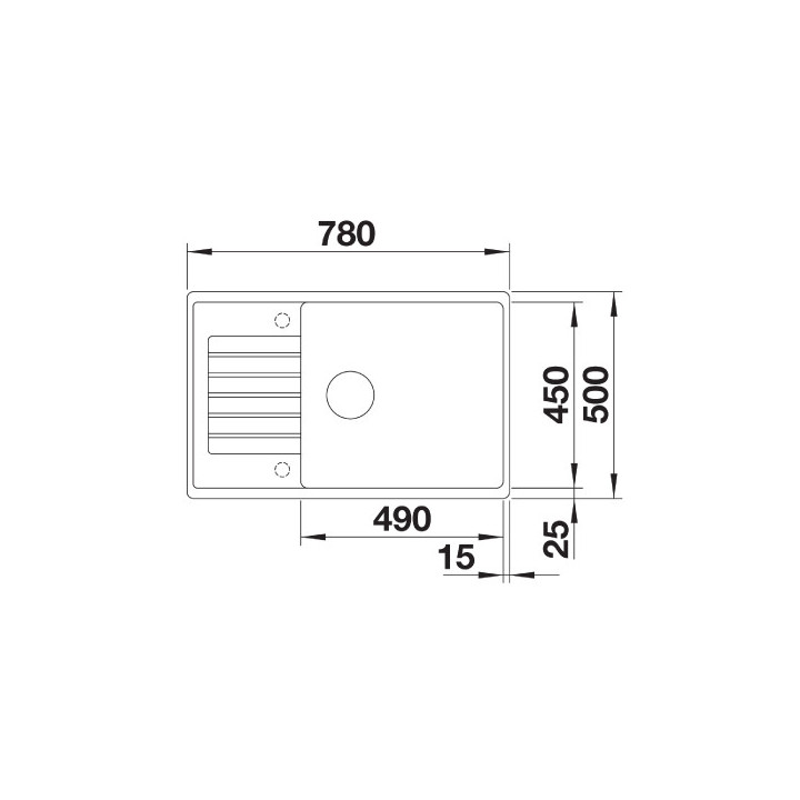 Zlewozmywak granitowy BLANCO ZIA XL 6 S Compact SILGRANIT PURADUR2 + korek automatyczny, kawowy- sanitbuy.pl