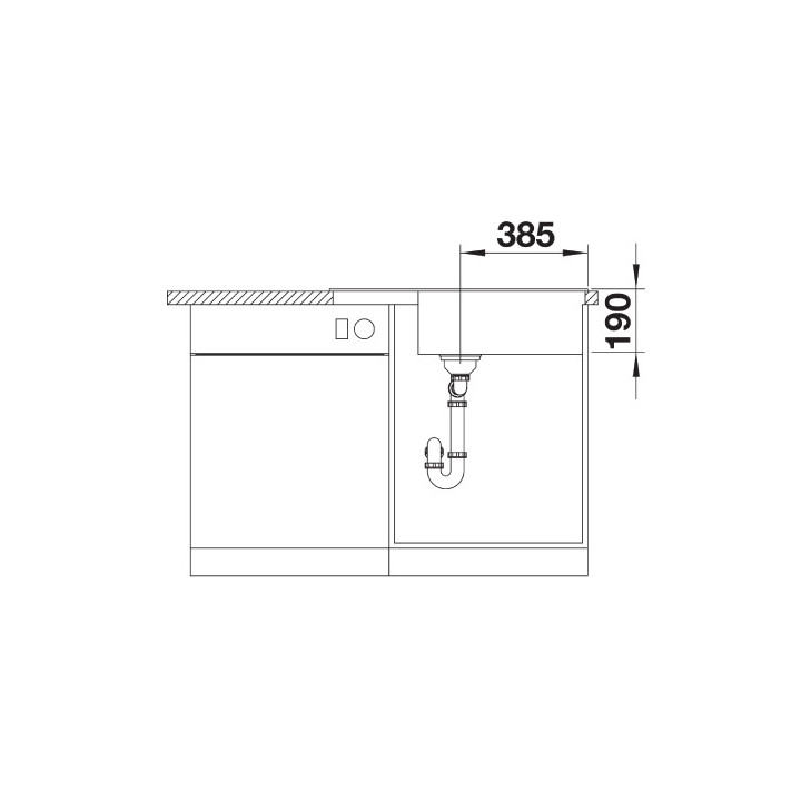 Zlewozmywak granitowy BLANCO ZIA XL 6 S Compact SILGRANIT PURADUR2 + korek automatyczny, kawowy- sanitbuy.pl