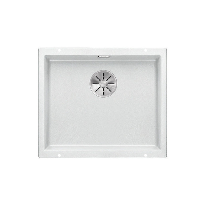 Zlewozmywak Blanco Subline 500-U Siligranit PuraDur 53x40cm bez korka automatyczego, perłowoszary- sanitbuy.pl
