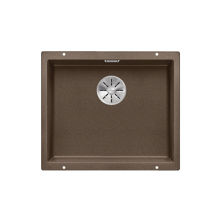 Zlewozmywak Blanco Subline 500-U Siligranit PuraDur 53x40cm bez korka automatyczego, muszkat- sanitbuy.pl