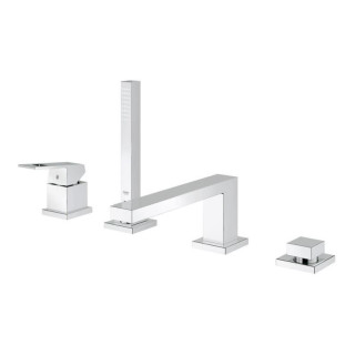 Kombinacja wannowa GROHE Eurocube stojąca, wys. 252 mm, chrom, 3-otworowa, bez wylewki- sanitbuy.pl