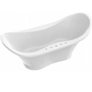 Wanna wolnostojąca, Sanitti UNO XL, 1820x768x805, bez przelewu, biały połysk