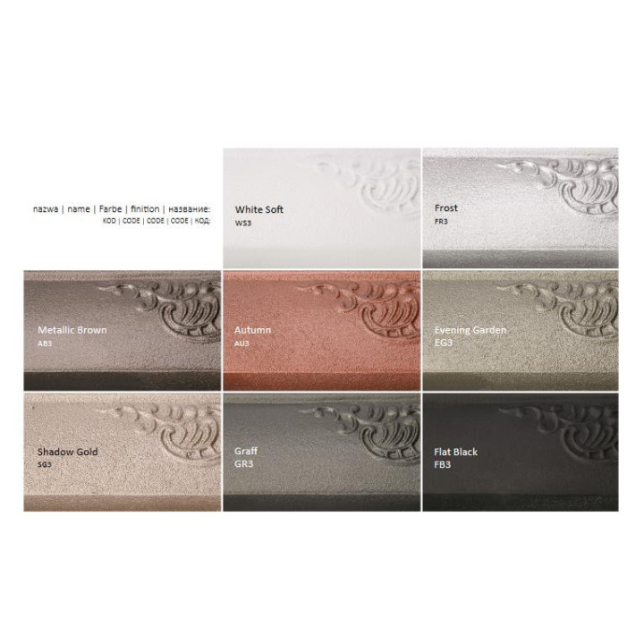 Grzejnik Terma Angus Horizontal 60x162 cm - biały/ kolor