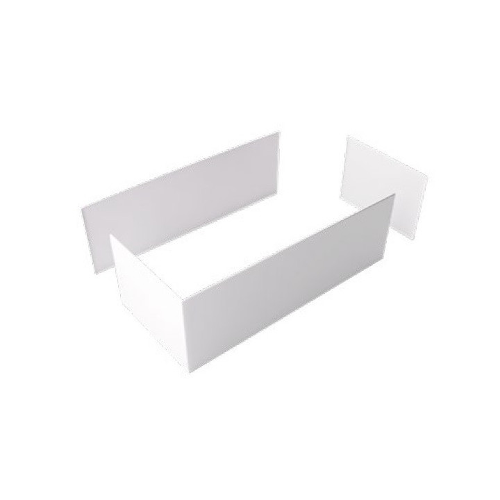 Osłona do wanny uniwersalna, krótka, 70cm